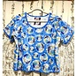 KAMALA DESIGNS PANSY TOP - GARDEN ANGEL - MEDIUM