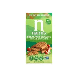 NAIRNS GF OAT BISCUITS APPLE/CINNAMON