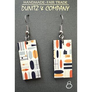 MID CENTURY MODERN EARRINGS