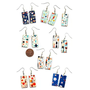 MID CENTURY MODERN EARRINGS