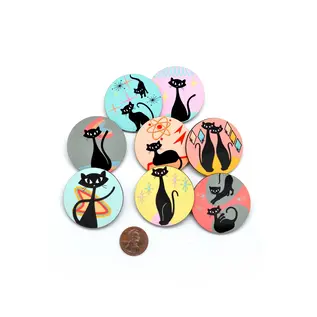 MODERN CATS PIN