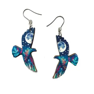 MOON HAWK  EARRINGS