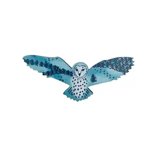 FOREST OWL PIN