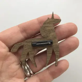 PINK  UNICORN  PIN