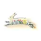 LEAPING HARE  PIN