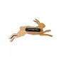LEAPING HARE  PIN