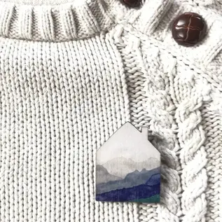 WINTER HOUSE  PIN