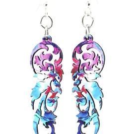 FLOURISH SCROLL EARRINGS
