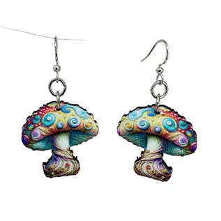 WHIMSY MUSHROOM EARRINGS