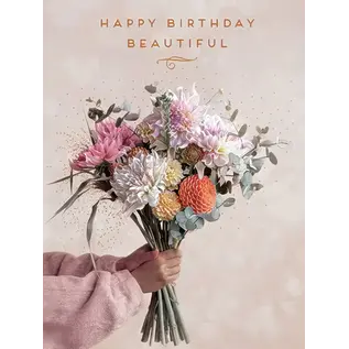 HAPPY BIRTHDAY BEAUTIFUL CARD