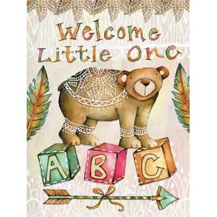 BABY CARD WELCOME LITTLE ONE