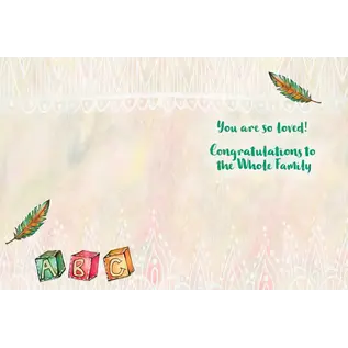BABY CARD WELCOME LITTLE ONE