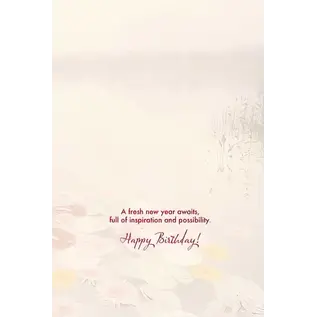 BELIEVE IN A LONG YEAR BIRTHDAY CARD