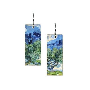 ARTISTA VAN GOGH OLIVE TREES EARRINGS
