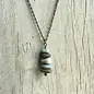 BEACH STONE CAIRN PENDANT