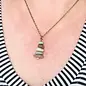 BEACH STONE CAIRN PENDANT