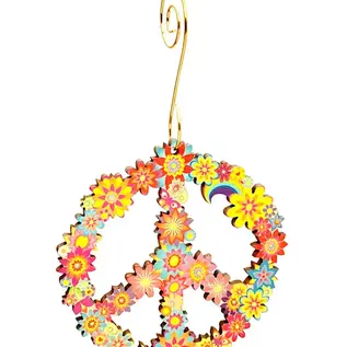 PEACE SIGN  ORNAMENT