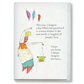 FLYING EDNA CARD -  IMAGINE THIS
