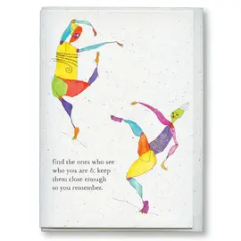 FLYING EDNA CARD -  KINDRED SPIRITS