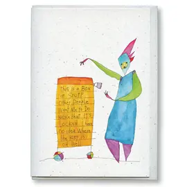 FLYING EDNA CARD - LOCKBOX