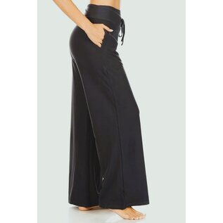 SOFTEST COMFY PANTS SOLID BLACK