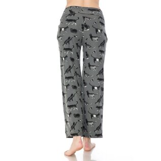 SOFTEST COMFY PANTS BLACK CATS