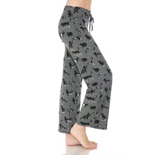 SOFTEST COMFY PANTS BLACK CATS