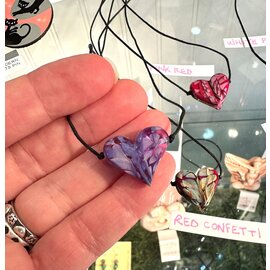 FLAMEWORK HEART NECKLACE