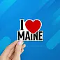 HEART MAINE STICKER