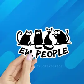 EW PEOPLE STICKER