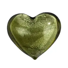 OLIVE VENETIAN HEART
