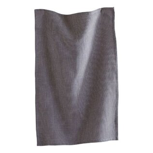 WAFFLE WEAVE TOWEL- GRAY