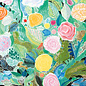 ART-LIFTING TEA TOWEL-  FLORAL