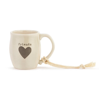 MINI HEART MUG - FRIEND