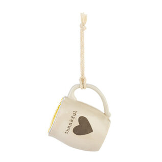 MINI HEART MUG - THANKFUL