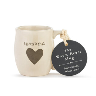 MINI HEART MUG - THANKFUL