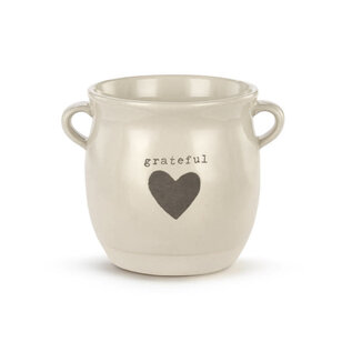 GRATEFUL  HEART PLANTER