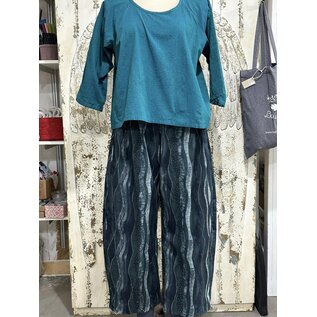 KAMALA DESIGNS KATE PANT-  INK KELP