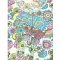 KAMALA DESIGNS MAGGIE TOP - KAFFE FASSET ASIAN CIRCLES- SIZE M/L
