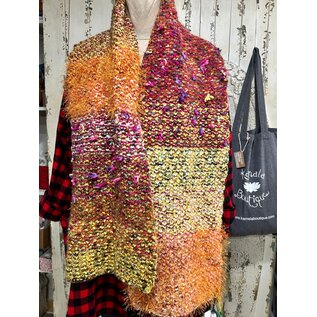 KATE HANDKNIT WRAP SCARF #13