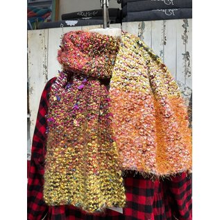 KATE HANDKNIT WRAP SCARF #13