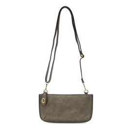 MINI CROSSBODY WRISTLET METALLIC GREY