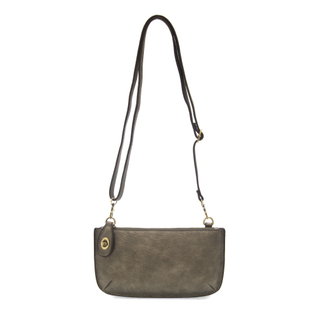 MINI CROSSBODY WRISTLET METALLIC GREY