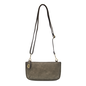 MINI CROSSBODY WRISTLET METALLIC GREY