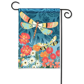 DRAGONFLY DREAM GARDEN FLAG