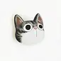 SO ADORABLE CAT FACE PIN