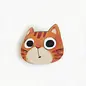 SO ADORABLE CAT FACE PIN