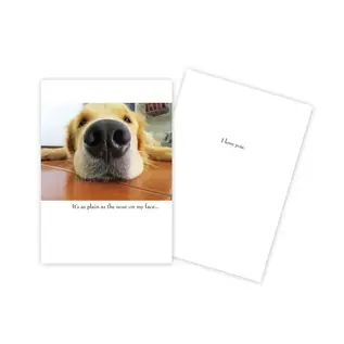 CARD - BOOP NOSE LOVE YOU