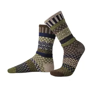 SOLMATE SOCKS - MISMATCH WOOL - BAMBOO