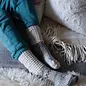 SOLMATE SOCKS - MISMATCHED SLOUCH COTTON - SEASHELL - MEDIUM